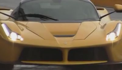 Ferrari LaFerrari, il sound del motore 6.3 V12 in video