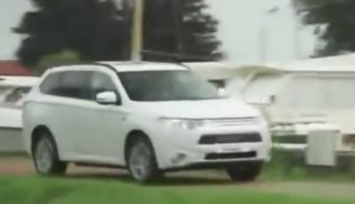 Mitsubishi Outlander PHEV prova su strada
