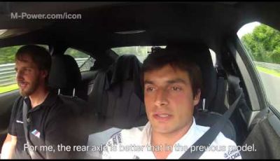 BMW M4 Coupé e BMW M3 Sedan test drive a Nürburgring