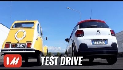 2CV 2Furious – Citroën C3 incontra la sua antenata
