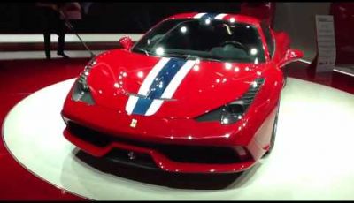 Ferrari 458 Speciale video a Francoforte 2013