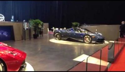 Live dal Salone di Ginevra 2015 la Pagani Huayra