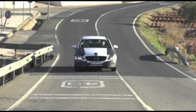 Nuova Mercedes Classe C station wagon 2014 video spia