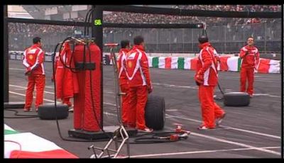 Esibizione Ferrari F1 al Motor Show 2011