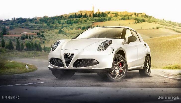 8 auto sportive diventano SUV, presenti anche Alfa 4C e Ferrari 488 - Foto 5 di 8