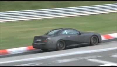 Mercedes SL AMG video spia al Nürburgring