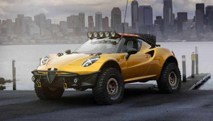 Alfa Romeo 4C pronta per il Dakar Rally - Foto 1 di 5