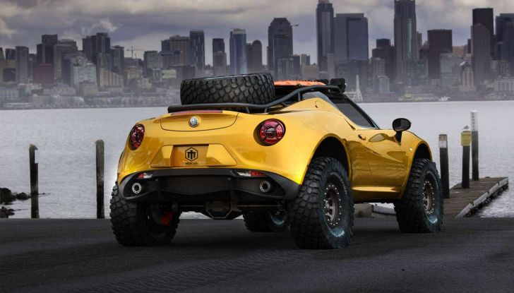 Alfa Romeo 4C pronta per il Dakar Rally - Foto 2 di 5