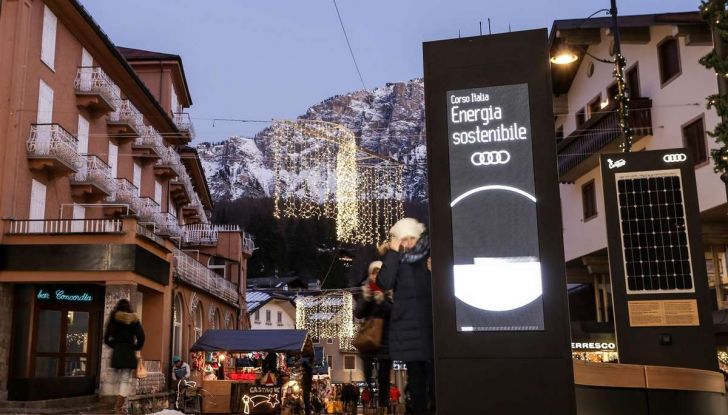 Audi sviluppa la rete di ricarica elettrica a Cortina d’Ampezzo - Foto 5 di 11