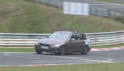 BMW Serie 3 Touring collaudi al Nurburgring