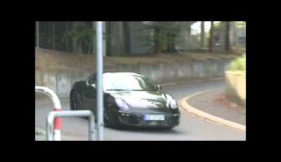 Porsche Cayman spy video al Nurburgring