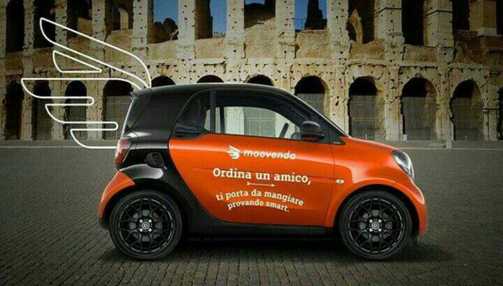 Cibo a domicilio, ci pensano Smart e Moovenda - Foto 1 di 5