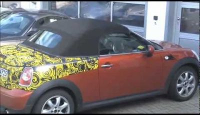Mini Roadster spy video al Nurburgring
