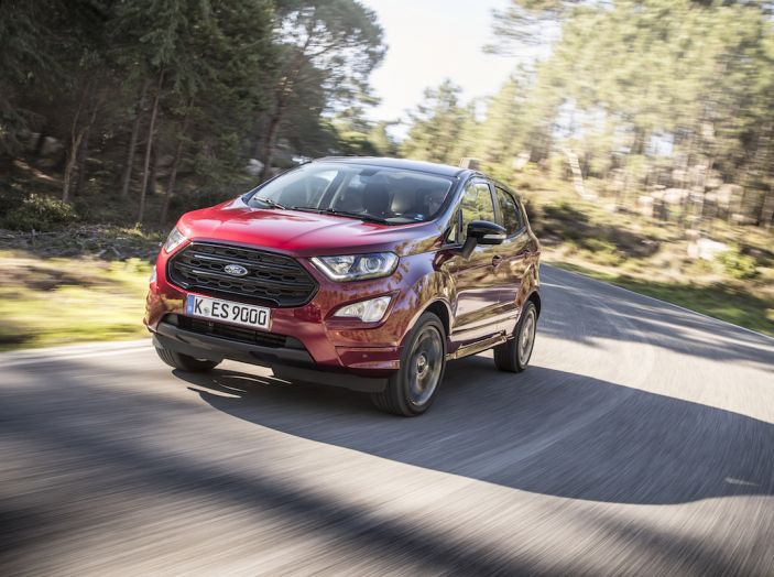 Ford EcoSport nuova generazione, il SUV compatto pratico e tecnologico