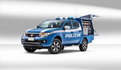 Fiat Fullback, una flotta consegnata alla Polizia Scientifica