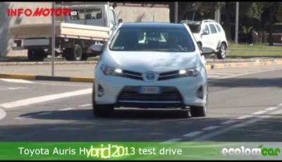 Toyots Auris Hybrid 2014 test drive