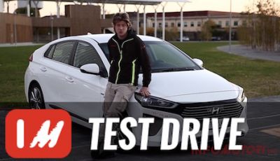Hyundai IONIQ ibrida 2016: il Test Drive