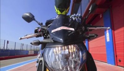 MT-09 Test Ride in pista a Franciacorta