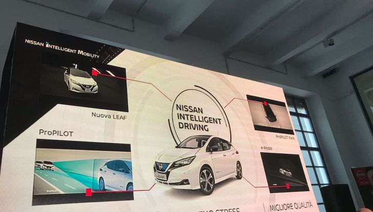 Nuova Nissan LEAF 2018 offerta a 299 euro al mese - Foto 19 di 26