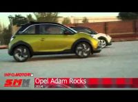 Opel Adam Rocks la variante mini-crossover della citycar tedesca