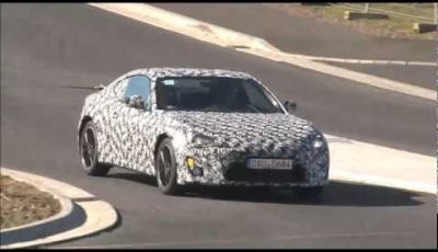 Toyota FT-86 test al Nürburgring