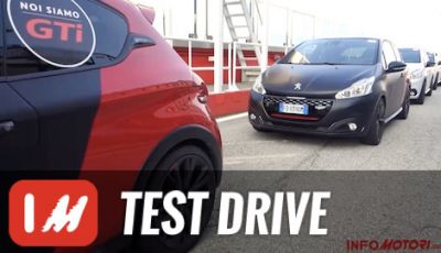Peugeot 208GTi by PS: test in pista a Misano