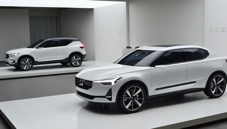 La nuova Volvo V40 2019 arriverà anche 100% elettrica - Foto 8 di 10