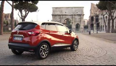 Renault Captur per le strade di Roma
