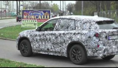 BMW X1 video spia della nuova generazione