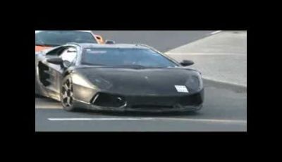 Lamborghini Jota spy video