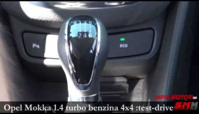 Opel Mokka 4×4 1.4 turbo benzina Test Drive