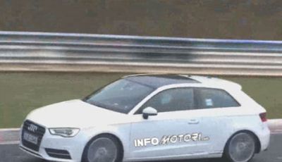 Audi S3: collaudi al Nurburgring