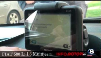 Fiat 500 L 1.6 Multijet II, test drive a Cannes
