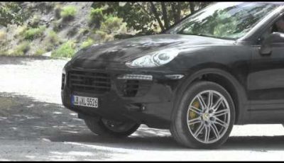Porsche Cayenne Facelift video spia