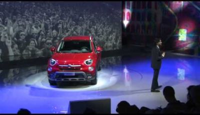 Fiat 500X, la presentazione ufficiale alla stampa internazionale