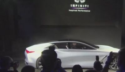 Infiniti Q80 Inspiration presetazione ufficiale al Salone di Parigi 2014