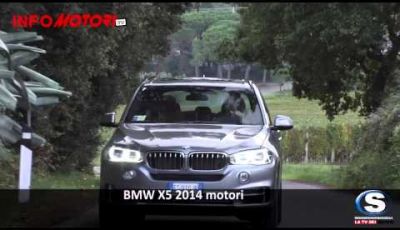 Nuova BMW X5 la gamma motori