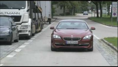 BMW Serie 6 Gran Coupé video spia