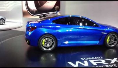Nuova Subaru Impreza WRX al Salone di Francoforte 2013