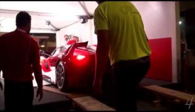 Nuova Ferrari FXX K sound Finali Mondiali 2014