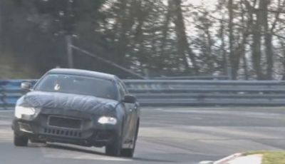 Maserati Quattroporte video spia al Nurburgring