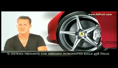 Video Schumacher e Ferrari 458 Italia