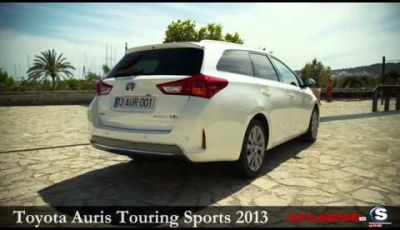 Toyota Auris Touring Sports 2013  Prova su strada a Palma di Maiorca