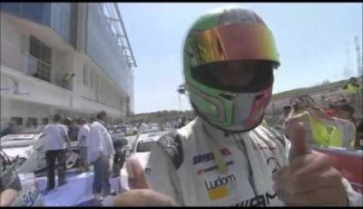 Teaser Vallelunga – Luizzi e Mercedes C 63 AMG