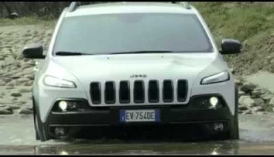 Nuova jeep cherokee provata offroad