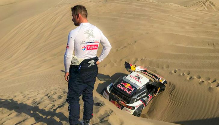 Dakar 2018 – Sebastien Loeb e Daniel Elena (team Peugeot Total) costretti ad abbandonare - Foto 1 di 2