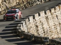 WRC Monte Carlo Giorno 4: la Citroën C3 WRC di Kris Meeke termina al quarto posto assoluto.