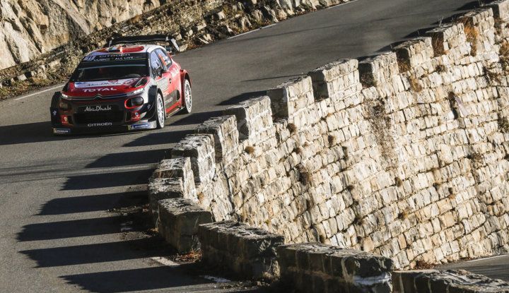 WRC Monte Carlo Giorno 4: la Citroën C3 WRC di Kris Meeke termina al quarto posto assoluto. - Foto 1 di 4