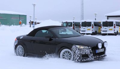 Audi TT Roadster 2019, prime immagini e test su strada