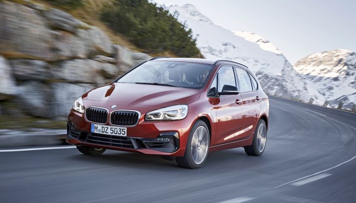 Nuove BMW Serie 2 Active Tourer e Gran Tourer 2018 - Foto 17 di 38